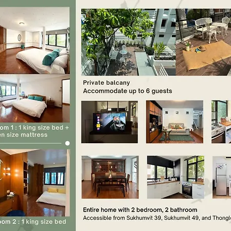 Tree House Sukhumvit 39 Phromphong Bangkok Villa